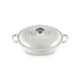 Le Creuset Signature Cast Iron 22cm Shallow Casserole Meringue