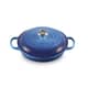 Le Creuset Signature Cast Iron 26cm Shallow Casserole Azure Blue