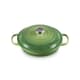 Le Creuset Signature Cast Iron 26cm Shalllow Casserole Bamboo Green