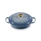 Le Creuset Signature Cast Iron 26cm Shallow Casserole Chambray