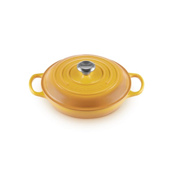 Le Creuset Signature Cast Iron 26cm Shallow Casserole Nectar
