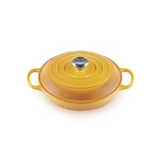 Le Creuset Signature Cast Iron 26cm Shallow Casserole Nectar