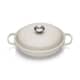 Le Creuset Signature Cast Iron 26cm Shallow Casserole Meringue