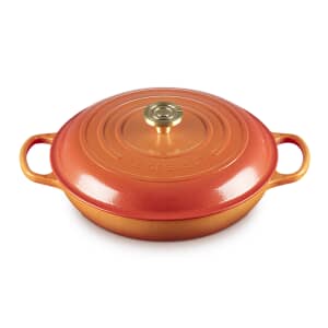 Le Creuset Flamme Doree 30cm Shallow Casserole