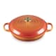 Le Creuset Flamme Doree Volcanic 30cm Shallow Casserole