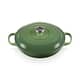 Le Creuset Signature Cast Iron 30cm Shallow Casserole Bamboo Green