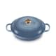 Le Creuset Signature Cast Iron 30cm Shallow Casserole Chambray