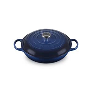 Le Creuset Signature Cast Iron 30cm Shallow Casserole Lapis