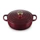 Le Creuset Signature Cast Iron 24cm Sauteuse Garnet