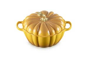 Le Creuset Cast Iron Pumpkin Casserole 24cm Nectar