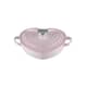 Le Creuset Cast Iron Heart Shaped Dish 20cm Shell Pink