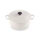 Le Creuset Cast Iron 22cm Round Casserole Creme