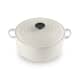 Le Creuset Cast Iron 26cm Round Casserole Creme