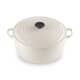 Le Creuset Cast Iron 28cm Round Casserole Creme