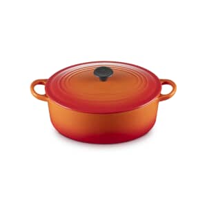 Le Creuset Cast Iron 25cm Oval Casserole Volcanic