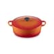 Le Creuset Cast Iron 25cm Oval Casserole Volcanic