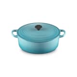 Le Creuset Cast Iron 25cm Oval Casserole Teal