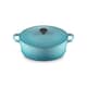 Le Creuset Cast Iron 25cm Oval Casserole Teal