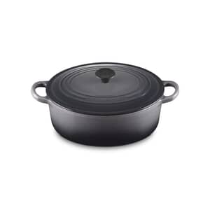 Le Creuset Classic Cast Iron 25cm Oval Casserole Flint