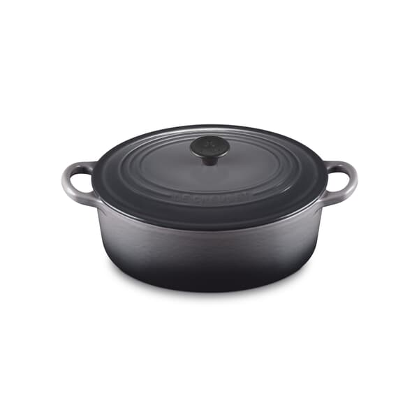 Le Creuset Classic Cast Iron 25cm Oval Casserole Flint