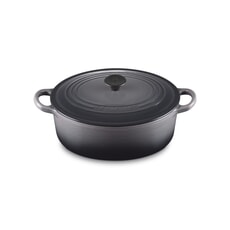 Le Creuset Classic Cast Iron 25cm Oval Casserole Flint