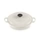 Le Creuset Cast Iron 26cm Shallow Casserole Creme