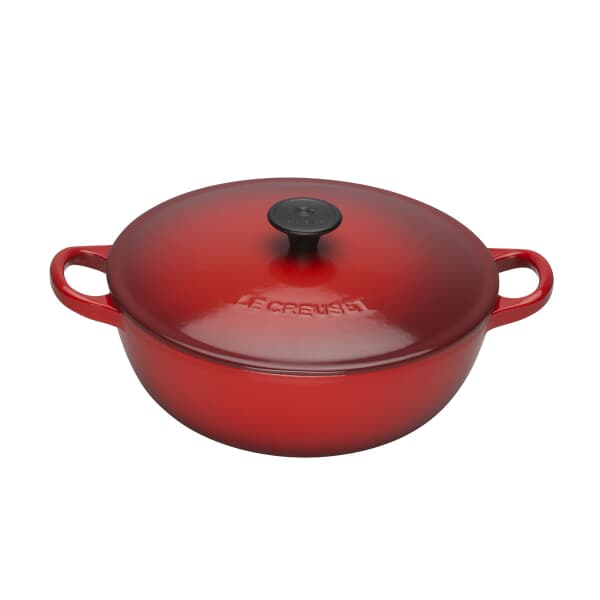 Le Creuset Cast Iron 22cm Soup Pot Casserole Cerise