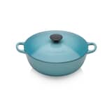 Le Creuset Cast Iron 26cm Soup Pot Casserole Teal