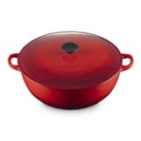Le Creuset Cast Iron 32cm Soup Pot Casserole Cerise