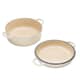 Le Creuset Cast Iron 26cm Shallow Casserole With Multifunctional Lid Almond