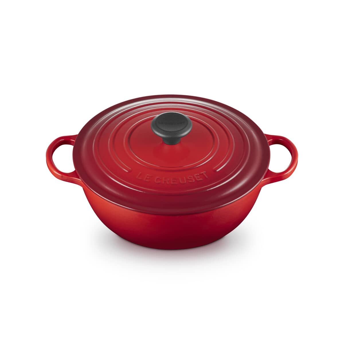 Le Creuset Signature Cast Iron 26cm Soup Pot Cerise