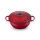 Le Creuset Signature Cast Iron 26cm Soup Pot Casserole Cerise
