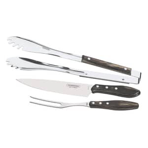 Tramontina BBQ Carving Set 3pcs Brown