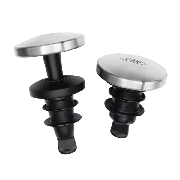 OXO Good Grips Steel Spillproof Wine Stopper Set