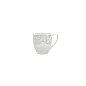 Denby Monsoon Filigree Silver Large Mug