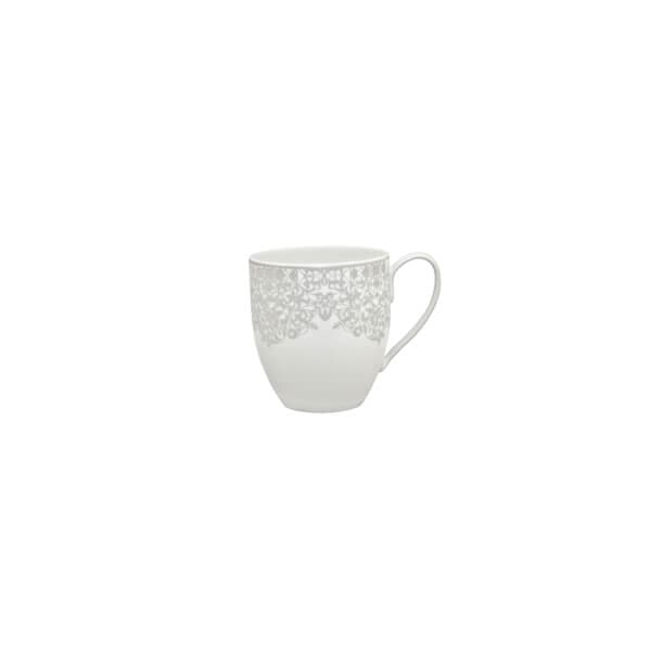 Denby Monsoon Filigree Silver Large Mug