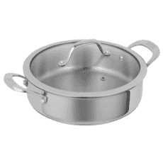 Kuhn Rikon Allround Shallow Casserole Uncoated 28cm/5L