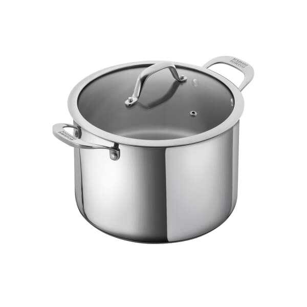 Kuhn Rikon Allround Stockpot With Glass Lid 28cm/12L