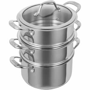 Kuhn Rikon All Round 3-tier Steamer Set 20cm