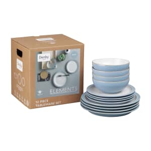 Denby Elements Blue 12 Piece Box Set