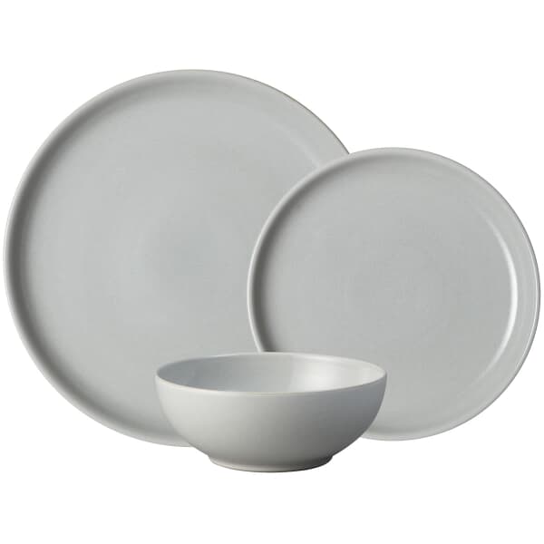 Denby Intro Soft Grey 12 Piece Boxed Set