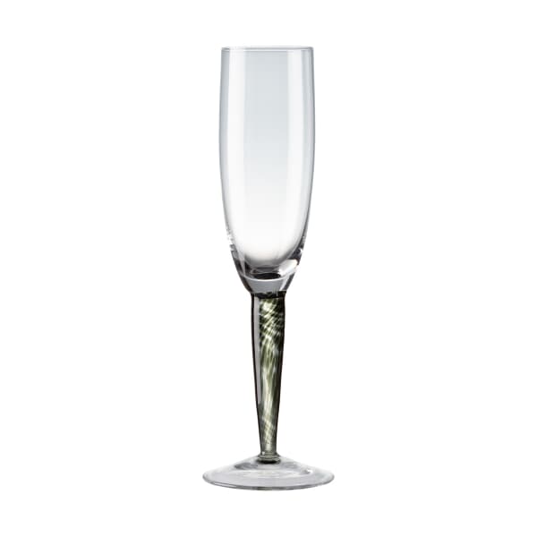 Denby Jet Champagne Flutes Set Of 2