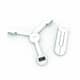 Joseph Joseph Tri Scale White