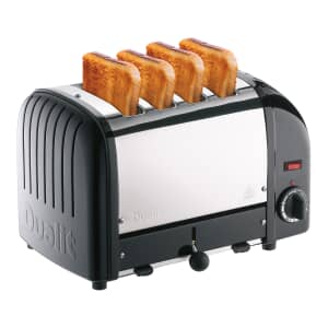 Dualit Classic Vario 4 Slot Black Toaster 40344