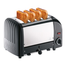 Dualit Classic Vario 4 Slot Black Toaster 40344