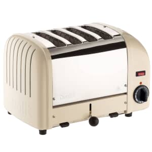 Dualit Classic Vario 4 Slot Toaster Utility Cream 40354