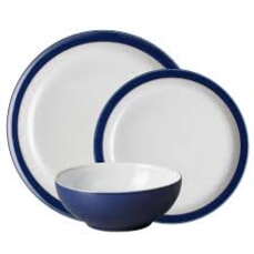 Denby Elements Dark Blue 12 Piece Box Set