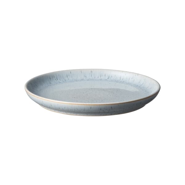 Denby Studio Blue Pebble Medium Coupe Plate