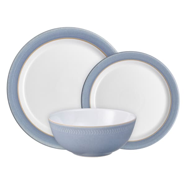Denby Natural Denim 12 Piece Tableware Set