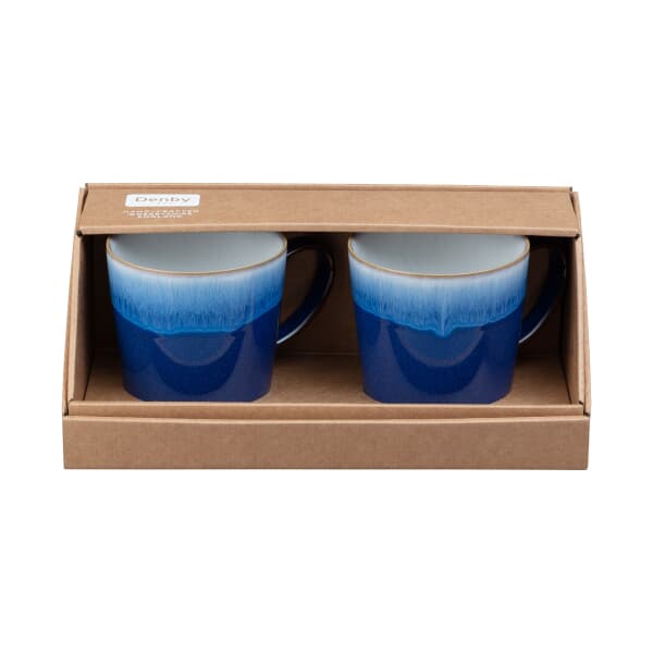 Denby Blue Haze 2 Piece Large Mug Set